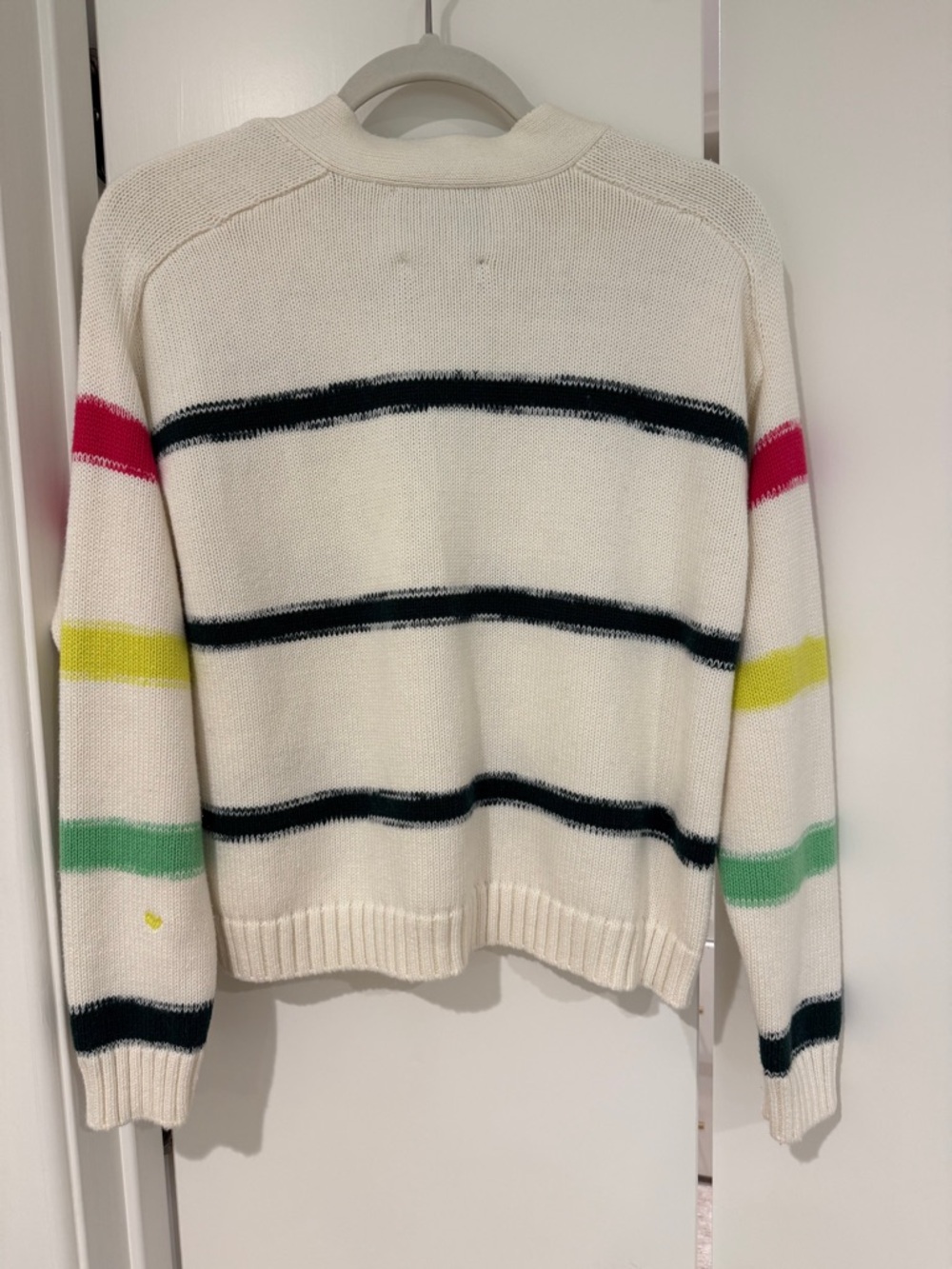 Kerri Rosenthal Striped Cardigan - Sz Medium - Picture 4 of 6